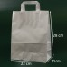 Papirnata nosilna vrečka z RAVNIM ROČAJEM 22x10x28 BELA Papirnata nosilna vrečka z RAVNIM ROČAJEM 22x10x28 BELA